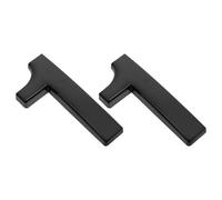 Yardenfun 2 Pcs Weatherproof Self-adhesive House Numbers outside Apartment Door, 3.9 Inch Front Door Address Stickers, Decorative Mailbox for Home and Garage