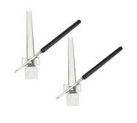 Yardenfun 2 Sets Solar Powered Automatic Roof Vent Openers for Greenhouse Windows with Galvanized Sheet Material, Multi Window Synchronization, for Intelligent Farming and Commercial