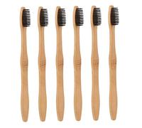 Yardenfun 20 Pcs Eco Friendly Bamboo Toothbrushes with Soft Bristles Ergonomic Lightweight Manual Travel Toothbrush Biodegradable Portable Oral Care for Family and Hospitality