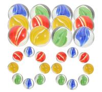 Yardenfun 200Pcs Colored Glass Marbles for Butterfly Feeder Garden Decoration Marbles for Outdoor Bee and Butterfly Water Station Craft and Vase Fillers with Red Blue Green Yellow Flower