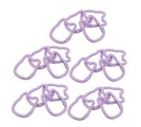 Yardenfun 20pcs Cat Shape Keychain Clips Spring Loaded Key Ring Clasps Zinc Alloy for Backpacks Purses DIY Accessories Cute and Functional Key Holder
