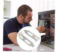Yardenfun 20pcs Computer Case Blank Plate Pci Expansion Blank Plate Slot Ventilation Replacement for Broken Craftsmanship