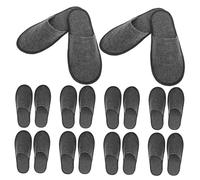 Yardenfun 20pcs Portable Folding Slippers for Travel Lightweight Household Disposable Slippers for Home Guest Use and Indoor Comfort