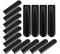 Yardenfun 20pcs PVC Ball Valve Handle Grip Protector Sleeve Flat Soft Spigot Handle Cover 5cm Long with 3cm Inner Height for Garden Hose