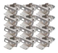 Yardenfun 20Pcs Recessed Light Clips Spring Retaining Clips for Downlight Panel Lamps Ceiling Lamp Securing Clamps Fixed Mounting Accessories for Embedded Installation