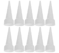 Yardenfun 20Pcs Reusable Caulk Nozzle Tips Applicator with Precision Finishing Tool Caps for Sealant Tubes, Suitable for Home and Workshop Caulking Applications