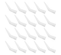 Yardenfun 20pcs Reusable Caulk Nozzle Tips with Inner Plastic Extender Applicator for Glass Glue Sealing Precision Finishing Caulking Tool for Professional and DIY Use