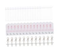 Yardenfun 20sets Angel Wing Keychain Nurses Week Decorative Thank You Pendant for Healthcare Workers Appreciation Present for Nurses and Medical Staff