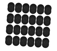 Yardenfun 24pcs Portable Finger Hair Massage Combs for Scalp Cleaning and Styling Hand Hair Brush Mini and Beard Care