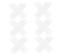 Yardenfun 25pcs Transparent Lip Balm Holder Pouches Clear Dome Containers for Lipsticks and Cash Storage Portable Lightweight Lip Balm Money Holder for Travel and DIY Gift Packaging