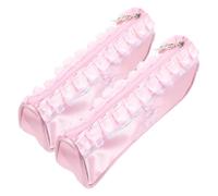 Yardenfun 2pcs Ballet Slipper Organizer: Girls Mesh Zipper Dance Shoe Bag - Breathable Ballet Shoe Storage Pouch for Dance Classes