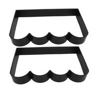 Yardenfun 2pcs Concrete Road Moulds Reusable Garden Pavement Mold for DIY Pathways Patios Durable Versatile Outdoor Walkway Paving Forms