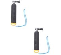 Yardenfun 2pcs Dive Buoy Pole Floating Handheld Stick Wrist Strap Cameras for Easy Visibility Water