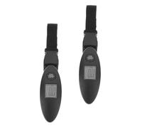 Yardenfun 2pcs Electronic Luggage Scale Suitcase Weigher Portable Travel Scale Travel Luggage Baggage Weighing Digital Suitcase Hanging Abs