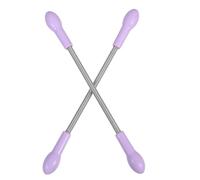 Yardenfun 2pcs Facial Hair Removal Tool Set with Manual Spring Epilator Travel-Friendly Design Gentle on Skin for On-the-go Grooming and Smooth Hair Extraction Random Random Color