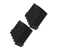 Yardenfun 2pcs Ladder Safety Covers Rubber Feet Pads Anti-Skid Non-Slip Insulated Ladder Stabilizer Pads for Electrical Work Weather-Resistant Replacement