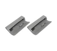 Yardenfun 2pcs Portable Electric Toothbrush Case Hard Shell Travel Holder for Full Protection Easy to Clean Grey Storage Box for Electric Toothbrushes The Go