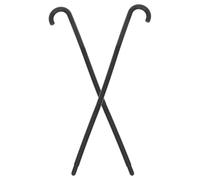 Yardenfun 2Pcs Portable Magician Crutches Sturdy Performance Sticks for Theatrical Shows Halloween Party Favors and Costume Accessories for Creating Memorable Experiences