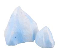 Yardenfun 2pcs Realistic Foam Iceberg Model Mini Decorative Imitation Snow Mountain for Table Centerpieces Aquarium Decor Diorama and Event Displays Height