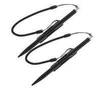 Yardenfun 2Pcs Replacement Stylus Pens for Touch Screens with Lost Lanyard Durable and Design Portable Mobile Device Accessory for Pos Order Machines and Tax Printers