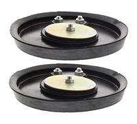 Yardenfun 2Pcs Replacement Water Pump Cup for Manual Press with Durable Water Stopping Function High Grade Material Black