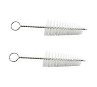 Yardenfun 2pcs Saxophone Cleaning Brushes Durable Mouthpiece Cleaners for Alto Tenor Soprano Saxophones Compact Design for Easy Storage