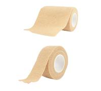 Yardenfun 2pcs Self-adhesive Sports Protection Self-adherent Wrap for Wrists Ankles Elbows Knees Comfortable Stretchable Support for Injury Prevention