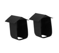 Yardenfun 2Pcs Weatherproof Security Camera Covers Outdoor Camera Protector for Easy Installation Durable Rain Cover Housing Protection Against