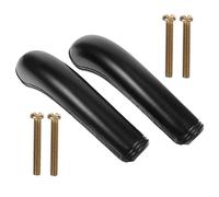 Yardenfun 2Pcs Wheelchair Armrest Cushions Replacement Pads for Elbow Support Comfortable Arm Rest Pads for Wheelchair Mobility Easy to Install Relieves Fatigue and Protects from Injury
