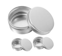 Yardenfun 3 Pcs Aluminum Soap Box Portable Containers for Travel Stylish Small Tins for Homemade Soap and Sweets Elegant Design for Travel Essentials