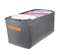 Yardenfun 3 Pcs Clothes Storage Bins Large Capacity Fabric Closet Organizers for Shirts Pants Sweaters Wardrobe Storage Organising Drawers for Home Dorm