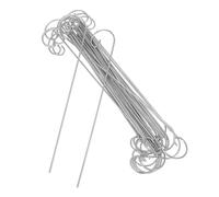 Yardenfun 30pcs Tall Garden Shepherd Hooks Metal Plant Label Holders for Outdoor Flower Planters Rustproof Stake Hangers for Garden Signs and Decorations