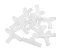 Yardenfun 30pcs Tent Canopy Corner Connectors Lightweight Plastic Tee Joints Diameter Tent Replacement for Gazebo Carport Outdoor Shelters Easy Assembly Frame Fittings