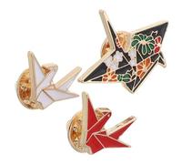 Yardenfun 3pcs Enamel Pin Display Funny Brooch Pin Alloy Breastpin Creative Brooch