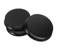 Yardenfun 3pcs Miniature Round Wooden Bases for Dolls and Figurines Smooth Craft Display Stands DIY Model Holder Compatible with Various Miniatures