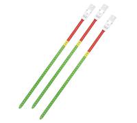 Yardenfun 3pcs Practical Arm Measurement Tailor Boy Girl Head Circumference Tape Centimeter Tape Washable Reusable