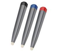 Yardenfun 3pcs Stylus Pen for Touch Screens Capacitive Interactive Screen Pen Smooth Writing Touch for Tablets Whiteboard Portable Use Black Red Blue
