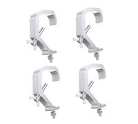 Yardenfun 4pcs Aluminum Alloy Stage Light Truss Clamps with Adjustable Knob Heavy Duty Load Bearing Spotlight Mounts for Dj Lights Beam Moving Head Suitable for Theater Bar Stage Disco