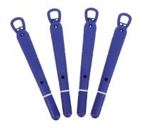 Yardenfun 4pcs Anti-Swallow Safety Pen for Secure Facilities - 4.5" Silicone Non-Lethal Writing Pen for Prisons Detention Centers Mental Health Hospitals Interviews and Signatures