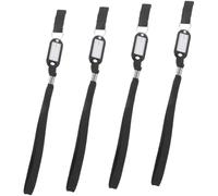 Yardenfun 4Pcs Cane Wrist Straps Comfortable Lost Walking Pole Lanyards for Seniors Easy to Use Phone and Handbag Lanyard Alternative with Secure Grip Protection