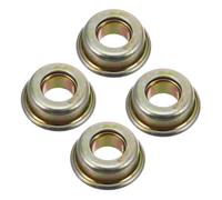 Yardenfun 4pcs Durable Steel Wheelchair Front Fork Bearings Replacement Kit for Steering Control and Enhanced Maneuverability Wheelchair Drive Fork Parts Accessories