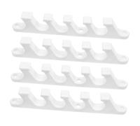 Yardenfun 4pcs Multi Position Plastic Chair Support Brackets with Tooth Hook for Outdoor Chaise Lounge Reclining Adjustment Lightweight Weatherproof Garden and Camping Furniture Adjusters