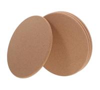 Yardenfun 4PCS Non Slip Cork Trivets for Hot Dishes Decorative Hot Pads for Kitchen Dining Heat Resistant Cork Pot Holders Safe Stable Mats for Pots Pans More for Tables Outdoor Barbecues