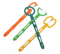 Yardenfun 4pcs Oral Muscle Trainer for Tongue Tip Exercise Device Jaw Line Trainer Speech Therapy Tool for S Oral Motor Training and Pronunciation Improvement