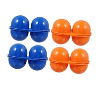 Yardenfun 4pcs Portable Egg Storage Box Container for Hiking Outdoor Camping Bbq Egg Holders Storage Chicken