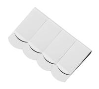 Yardenfun 4pcs Small Portable Stainless Steel Money Clips Multi Function Cash and Check Holder Clip for Credit Cards and Bills Wear Resistant Compact for Everyday Use