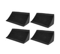 Yardenfun 4pcs Sound Proofing Foam Acoustic Panels for Wall Corner, Sponge Material Sound Dampening Panels with Noise Reduction and Easy Installation for Home Theater and Cinemas