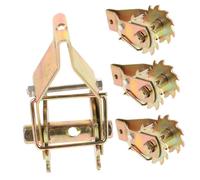 Yardenfun 4pcs Steel Wire Tensioner Kit with Gear Mechanism for Agricultural Use Wire Puller Tool for Greenhouse Vineyard and Farm Heavy Load Cable Fastening Equipment