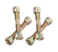 Yardenfun 4pcs Swing Chair Screws Patio Swing Parts Rocking Chair Bearing Connecting for Furniture Hammock Replacement Secure Heavy-duty Hardware for Outdoor Relaxation
