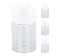 Yardenfun 4Pcs Transparent Hydroponic Planters Elegant Desktop Plant Propagation Station Minimalist Water Plant Jars for Home Office Decor Effortless Indoor Gardening